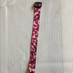 Cute Purple Army Print Wristlet